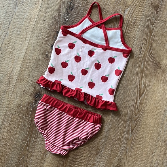 SweetHoney Apple Loungewear Pajama Set 4T - Picture 5 of 6